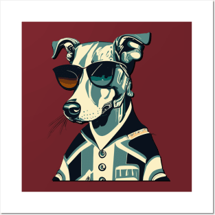 coolest dog on the block Posters and Art